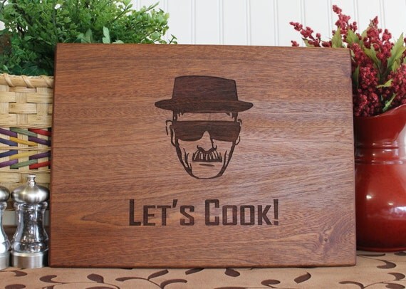 Breaking Bad Cutting Board Lets Cook Heisenberg Walter 