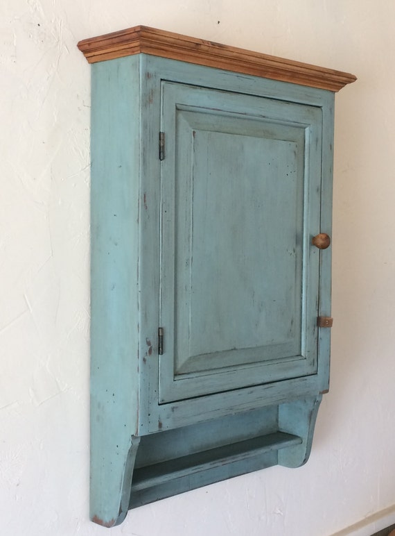 Distressed White Pine Chalk Paint Farmhouse Primitive