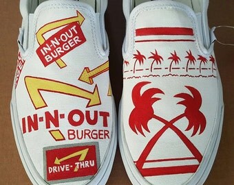 in n out burger vans shoes