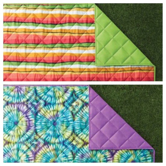 Personalized Lawn Blanket Embroidered Blanket Monogrammed