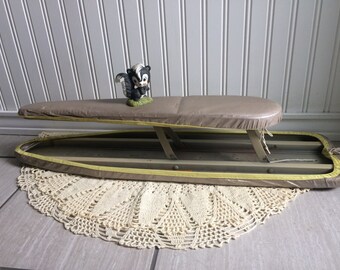 Tabletop Ironing Board, Metal Ironing Board, Sleeve Ironing Board, Vintage Ironing Board, Seamstress, Tailor, Repurpose, Upcycle