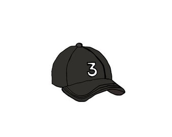 Chance the Rapper Hat Print