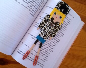 anime bookmark etsy