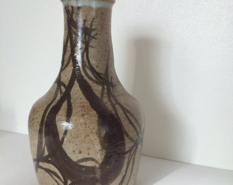 Wabi Sabi style, Pottery Vase, Earthly tones, Vase