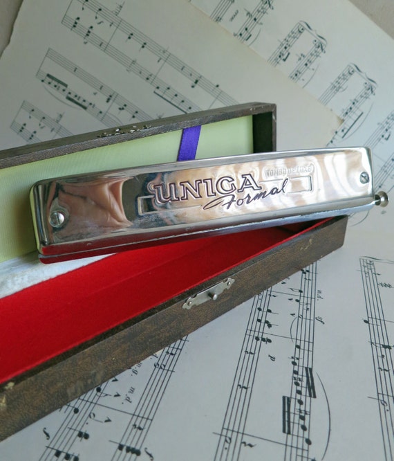 Items similar to Tombo Slide Harmonica Unica Formal No. 1844 in