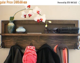 Wall mount coat rack | Etsy