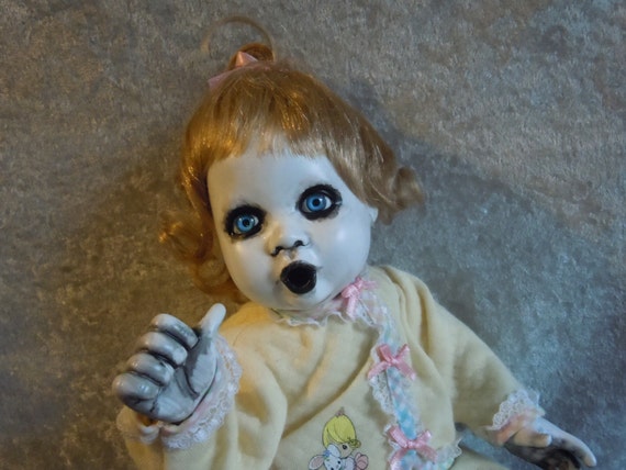 creepy doll girl