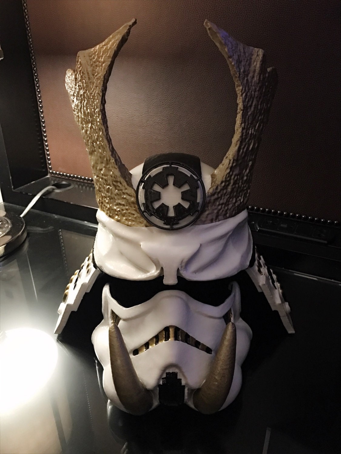 samurai stormtrooper helmet