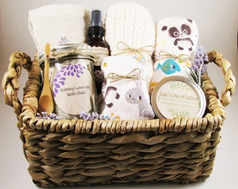 Gift For New Mom And Baby Basket Organic