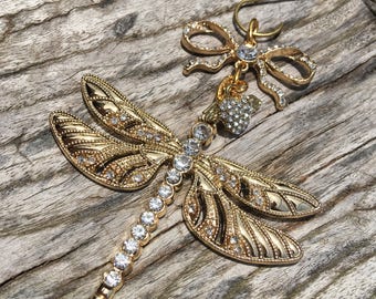 golden dragonfly | etsy golden dragonfly | etsy