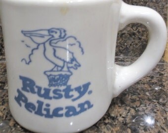 Vintage Rusty Pelican Mug
