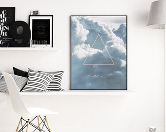 Minimalist poster, Nature prints, Geometric wall art print, Large wall art printable, Geometric print, Minimalist print, Geometric print