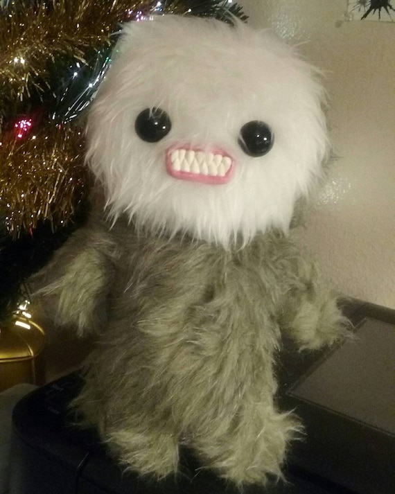 Baby Yeti Plush Creepy Cute Handmade