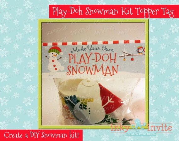 play doh snowman kit