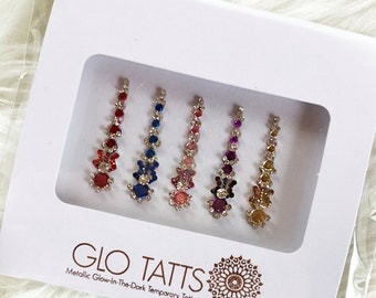 GLO Bindi Colourful Crystal Face Gems