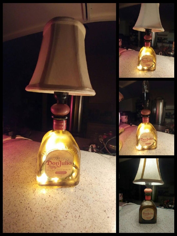 Don Julio small liquor bottle lamp