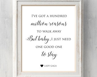 Million reasons | Etsy