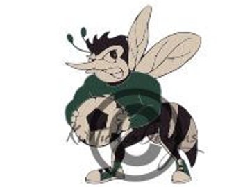 Hornets SD Svg File, Dxf For Silhouette, Hornet Svg