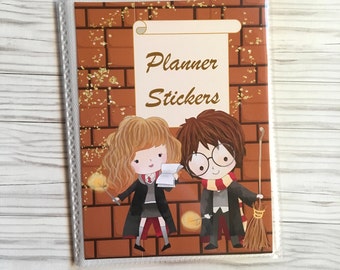 Harry Potter inspired sticker book sticker organizer sticker storage great for planner stickers and more!