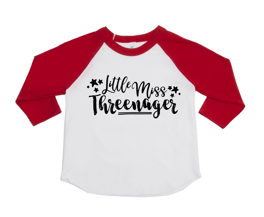 threenager t shirt