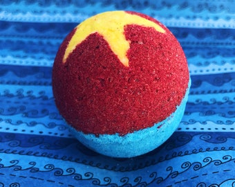Steven Universe's Beach Party Piña Colada Scented Bath Bomb