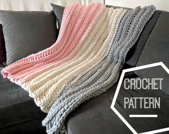 ribbed pattern baby blanket crochet Etsy pattern blanket Crochet ribbed pattern baby blanket crochet Etsy pattern blanket Crochet