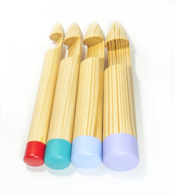 Giant Crochet Hook Jumbo Crochet Hook Extreme by TheBearWood