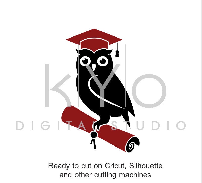 Wise Owl svg cut files Graduation SVG Owl SVG Graduation