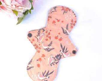 1x Organic cloth pad, menstrual pad, Organic cotton, panty liner, pick flow & length, incontinence pad, mama cloth, eco pad, washable pad