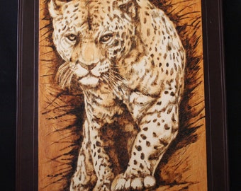 Leopard painting | Etsy