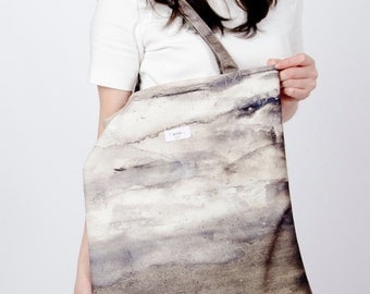 Rock cave High Quality Canvas tote bag