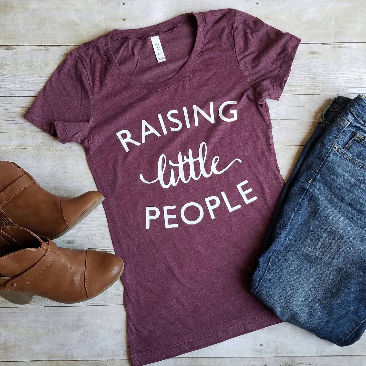 Raising Little People Shirt, Mom Life Shirt, Mom Shirt, Mother's Day
