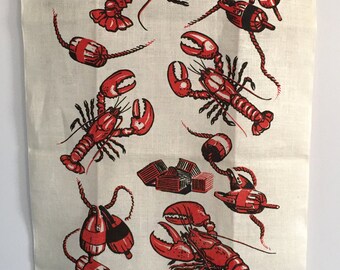 Kay Dee Linen Lobster Tea Towel