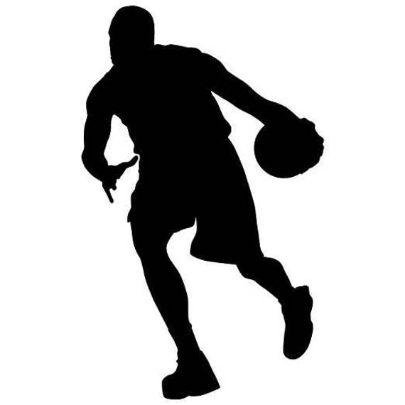 Vinyl Basketball Player Decal Basketball Player Sticker