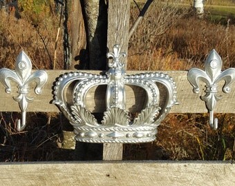 Metal Crown Wall Decor wrought iron wall art / metal wall art / large metal wall art Metal Crown Wall Decor wrought iron wall art / metal wall art / large metal wall art