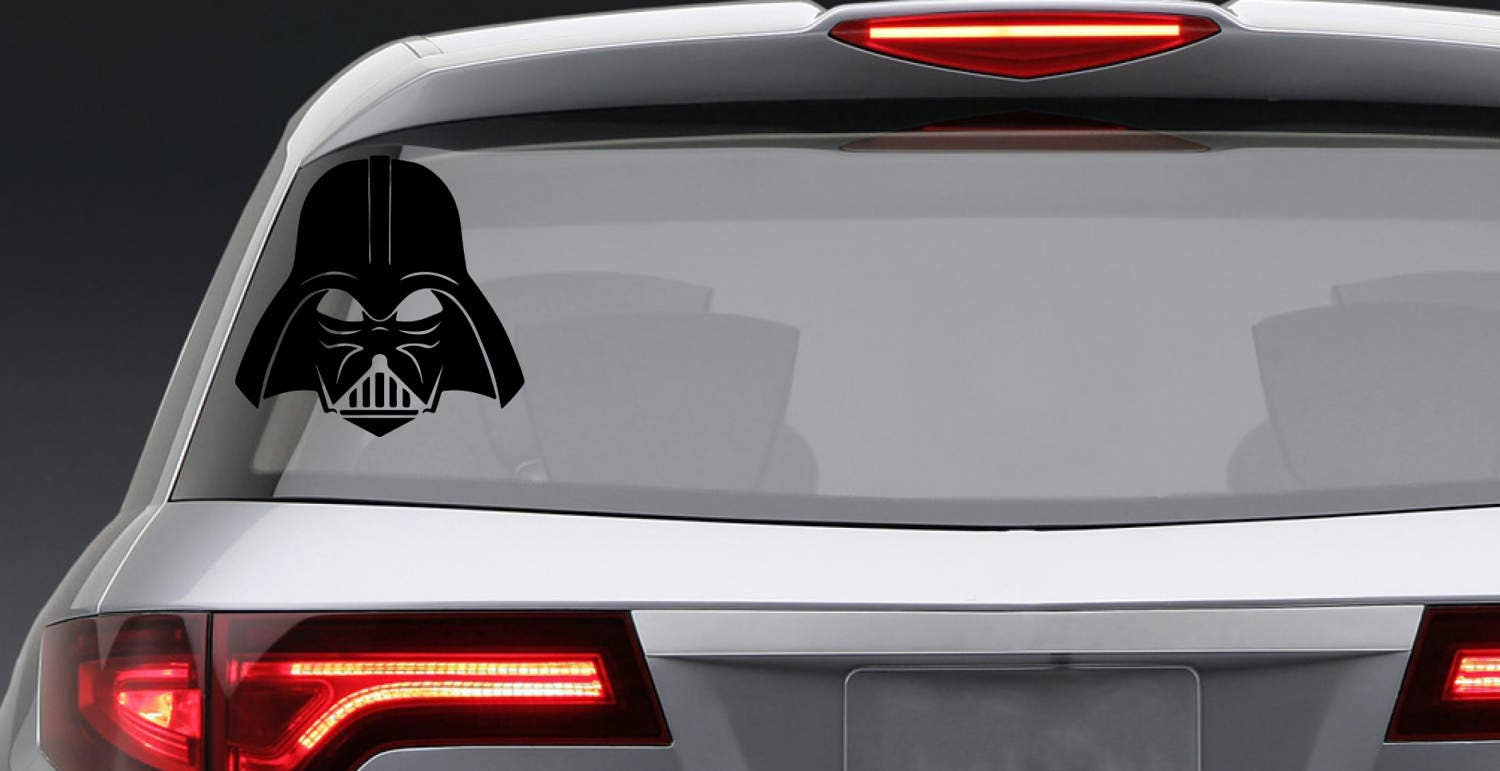 Darth Vader vinyl decal / Car window or bumper Laptop phone