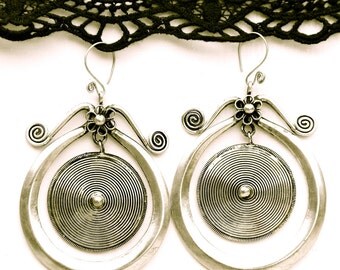 Boucles d'oreilles vintage en bakélite - France