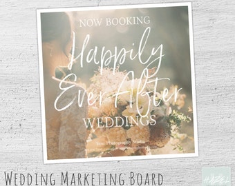 Wedding Marketing Template, Photoshop, Bridal Mini Session Template, Wedding Photography Marketing, Photography Marketing Flyer, Now Booking
