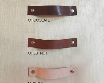 Leather Handles for drawers