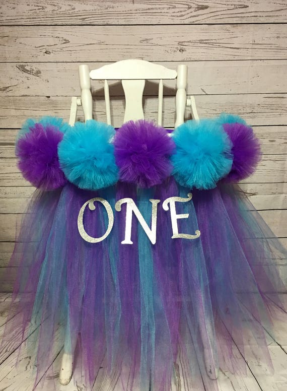 Turquoise And Purple High Chair Tutu Highchair Il 570xn