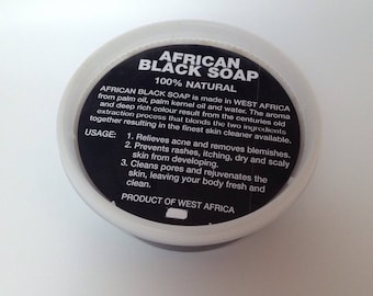 Natural African Black Soap Paste 100% Raw Pure WHOLE SALE 8 oz up 32 oz