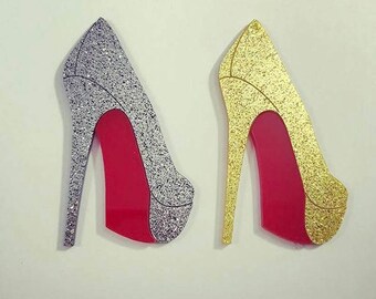 Laser cut Acrylic Heel