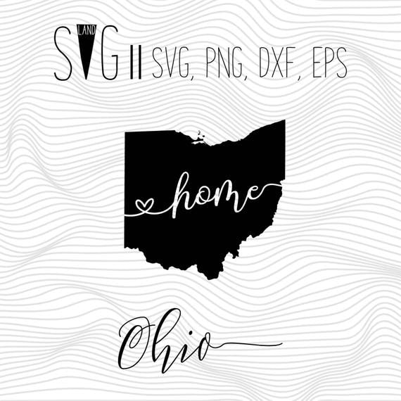 Download Ohio Home Svg State Svg Font Svg Files For Silhouette For