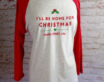 I'll be home for christmas shirt, disney christmas, disney shirt, home for the holidays, disney vacation shirt, very merry christmas