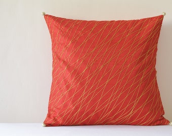 Blue - Tie & Dye Cotton Shibori Cushion Cover