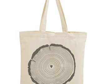 tote bag-market bag-screen printed bag-canvas bag-canvas tote-printed market bag-tree hugger-tote bags bulk-wedding favors-outdoor wedding