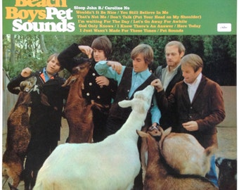 the BEACH BOYS Pet Sounds 1966 Brian Wilson Classic Lp 180 Gram SeALED Vinyl UK 1990s Audiophile Record Album Reissue