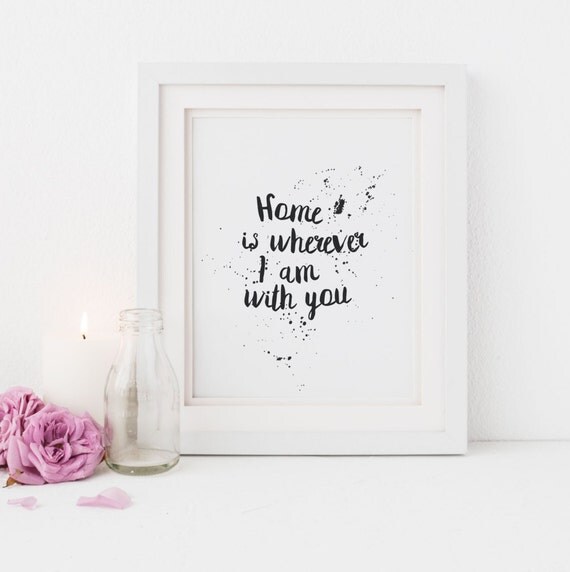 Home is Wherever I'm With You / Home Lyrics / Home is with