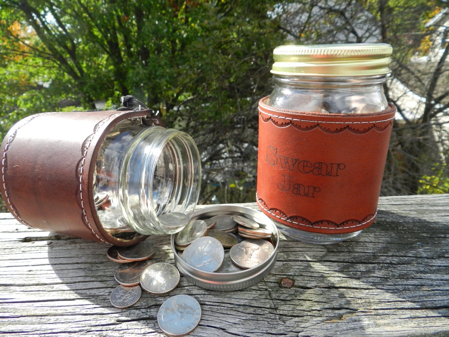 Swear Jar Engraved Gifts Personalized Mason Jar Decor