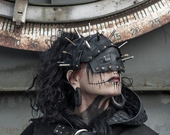 Post Apocalyptic Rubber Face Mask